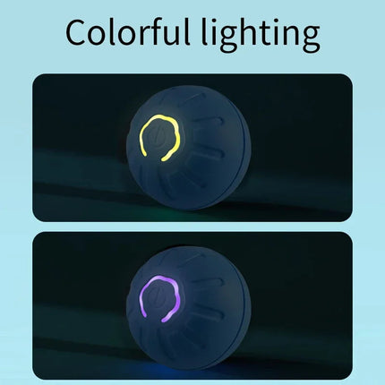 Smart Interactive Moving Ball Toy for Pets with USB Rechargeable Features | Durable Fun for Active Play and Exercise