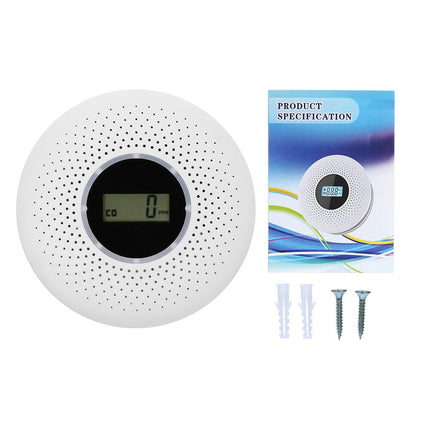 Smoke and Carbon Monoxide Detector, Battery Operated Smoke Detector