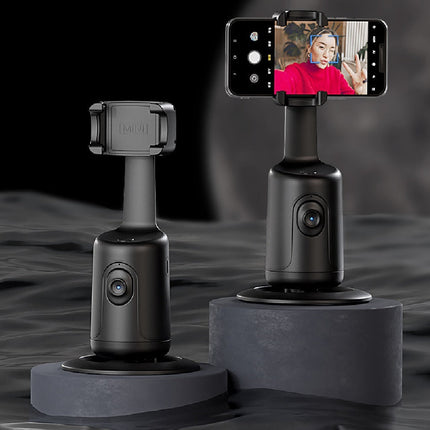 360° AI Face Tracking Gimbal Smartphone Holder for Vlogging | 8-Hour Battery Life & Easy Gesture Control
