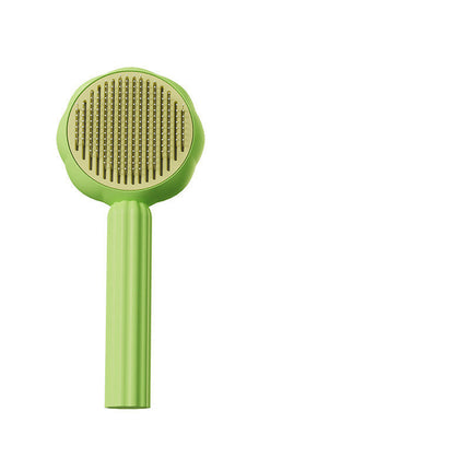 Sunflower Grooming Comb with Stainless Steel Needles | Gentle Detangling for Healthy Pet Coats