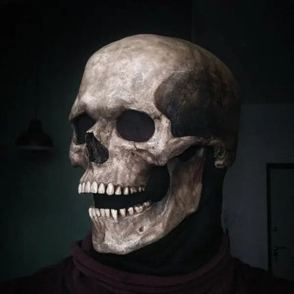 Scary Halloween Masks, Latex Skull Mask Full Face