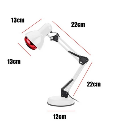 Red Light Therapy Lamp with Stand, Infrared Light for Back and Neck Warmth – image 7