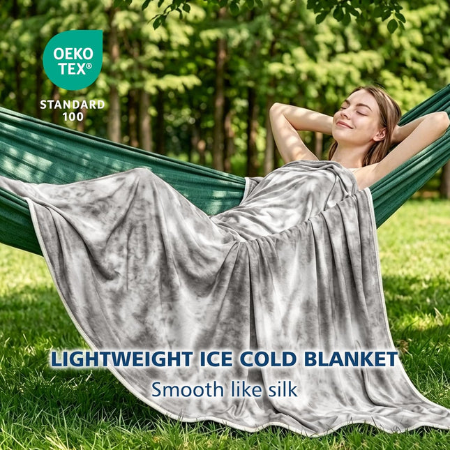 Chill Comfort | Cooling Blanket with Arc-Chill Technology | Lightweight & Breathable for Hot Sleepers
