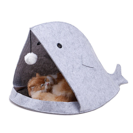 Foldable Felt Pet Nest for Small to Medium Pets | Soft, Breathable Space for Ultimate Comfort