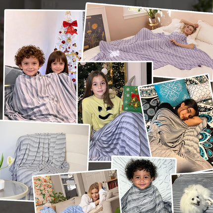 Cool Comfort | Direct Cooling Throw Blanket for Hot Sleepers with Double-Sided Cold Effect | Lightweight & Breathable Summer Blanket for Night Sweats