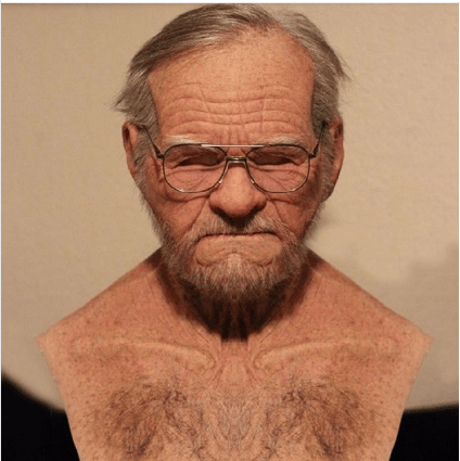 Realistic Halloween Masks, Halloween Costume Mask for Adults with Moving Mouth – image 10