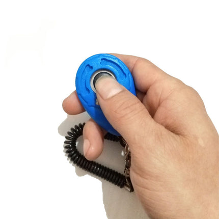 Dog Training Clicker with Ergonomic Grip | Compact Training Tool for Obedience and Fun Tricks