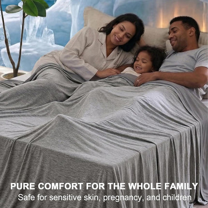 Cool Comfort | Cooling Blanket for Hot Sleepers with Q-Max > 0.4 | Lightweight, Breathable Design for a Refreshing Night's Sleep
