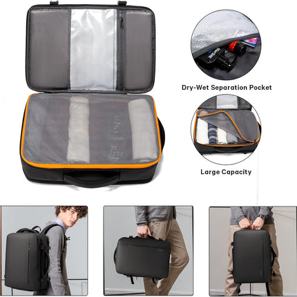 Expandable Travel Backpack, Water Resistant Duffle Bag Backpack – image 35