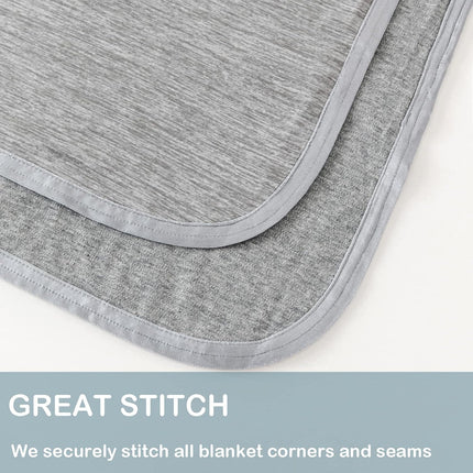 Cozy Comfort | Cooling Blanket Throw for Hot Sleepers with Q-Max 0.4 Technology | Soft, Lightweight Design for All-Night Comfort