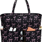 Pink Bow--black