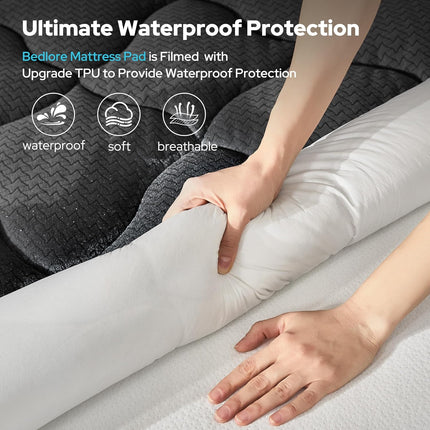ComfortGuard | Waterproof Mattress Protector with Deep Pocket | Breathable & Noiseless for Ultimate Sleep Comfort