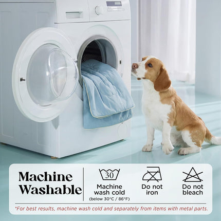 Cozy Pet Collection | Cooling Blanket for Dogs with Q-MAX>0.4 | Washable Summer Throw for Comfort in Hot Weather