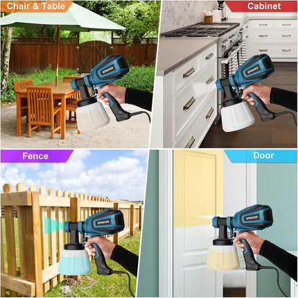 Electric Paint Sprayer, Paint Sprayer for Walls and Furniture – image 5