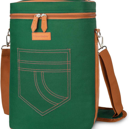 Insulated Wine Tote Carrier Bag with Padded Design | Leakproof Cooler for Travel and Parties