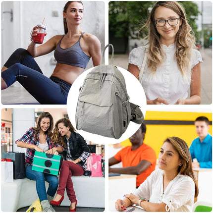 Lightweight Nylon Book Bag for School – image 13