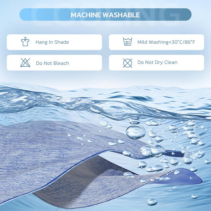 Cool Comfort | Queen Size Cooling Blanket with Q-Max >0.4 Fabric | Lightweight Summer Blanket for Hot Sleepers