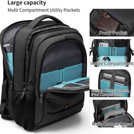 Water Resistant Laptop Backpack for 17 Inch Laptop – image 32