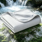 Chill Comfort | Breathable Cooling Blanket with Double-Sided Design | Lightweight Throw for Hot Sleepers and Night Sweats