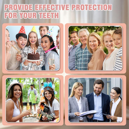 Moldable False Teeth | Adjustable Dentures for Men & Women with Natural Look | Comfortable Fit for Confident Smiling