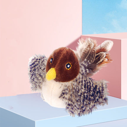 Simulation Bird Electric Molars for Cats with Realistic Sounds | Engaging Toy for Mental Stimulation and Exercise