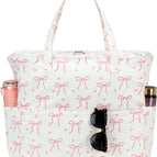 Pink Bow-beige