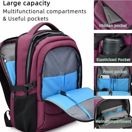 Water Resistant Laptop Backpack for 17 Inch Laptop – image 38