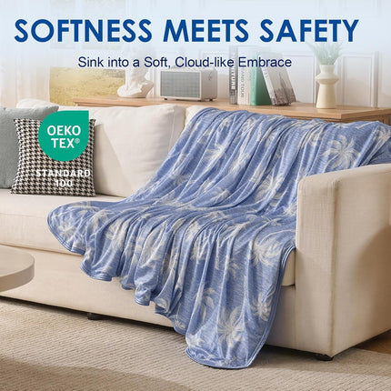 Cozy Nights | Cooling Blanket for Hot Sleepers with Breathable Fabric | Lightweight Summer Throw for Comfortable Sleep