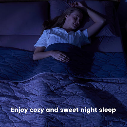 Vepine Cozy | Cooling Dual-Sided Blanket for Hot Sleepers with Soft Breathable Fabric | Lightweight Throw for Comfortable Sleep