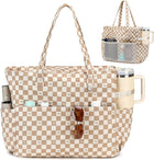 Ocean Breeze | Large Waterproof Beach Tote Bag with Wet Compartment | Stylish & Versatile for Pool, Travel, or Gym
