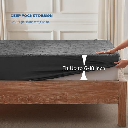 ComfortGuard | Waterproof Mattress Protector with Deep Pockets | Soft, Breathable Cover for Ultimate Sleep Hygiene