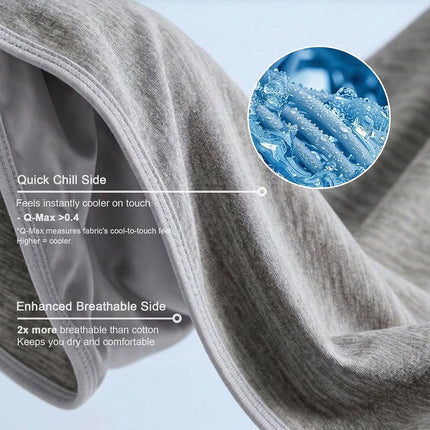 Cool Comfort | Cooling Blanket for Hot Sleepers with Q-Max > 0.4 | Lightweight, Breathable Design for a Refreshing Night's Sleep
