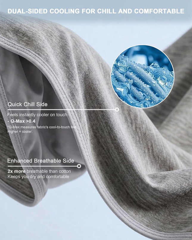 Cool Comfort | Cooling Blanket for Hot Sleepers with Q-Max > 0.4 | Lightweight, Breathable Design for a Refreshing Night's Sleep