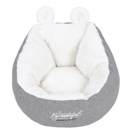 Cozy Warming Pet Bed with Soft Cotton Fabric | Versatile Sleeping Bag & Cushion for Cats and Dogs