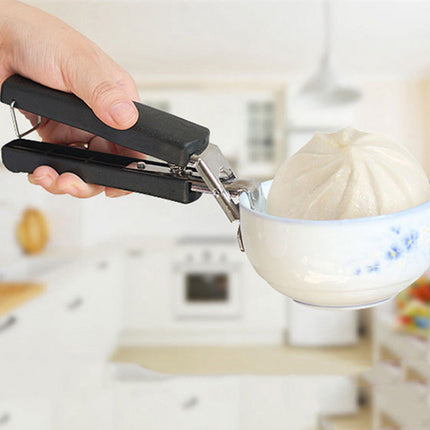 Anti-Scald Bowl & Pot Gripper with Heat-Resistant Design | Safe Kitchen Tool for Lifting Hot Cookware