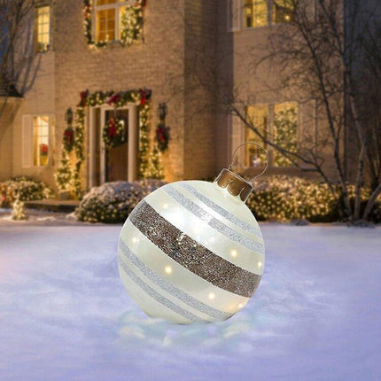Christmas Ornament Balls, Giant Inflatable Ornament for Outdoor Christmas Decorations and Yard Decor – image 7