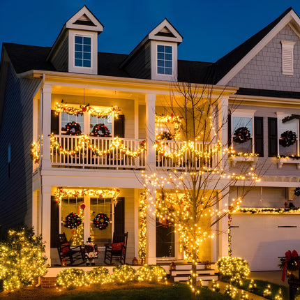 Solar String Fairy Lights with Waterproof Design | Eco-Friendly LED Decor for Garden and Patio Ambiance