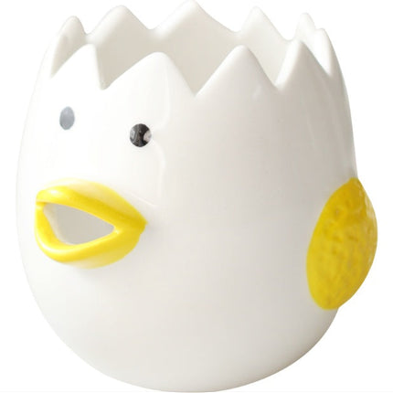 Cute Chicken Ceramic Egg White Separator with Practical Design | Fun Kitchen Accessory for Easy Cooking and Baking