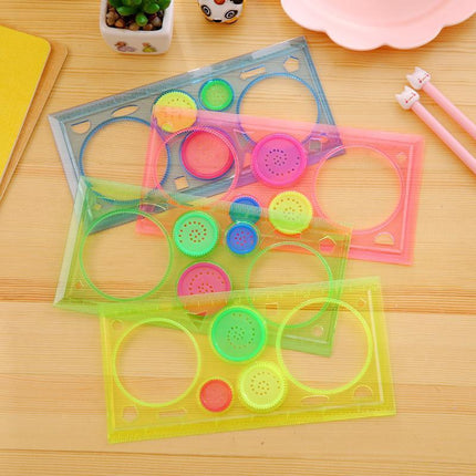 Drawing Gears Set with Design Ruler, Arts and Crafts for Kids and Adults