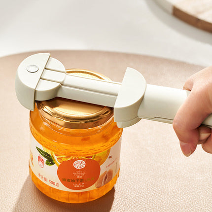 Adjustable 3-in-1 Cap Screwer with Ergonomic Handle | Versatile Tool for Effortless Opening of Jars, Bottles, and Cans
