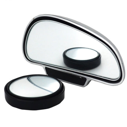 Car Blind Spot Mirror with 360-Degree Adjustable Lens | Enhanced Visibility for Safe Driving