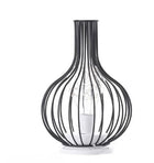 Minimalist Iron Table Lamp with Warm White Light | Elegant Home Decor for Cozy Atmosphere