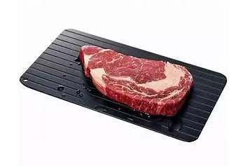 Quick Defrosting Tray with Thermal Conductivity | Natural Thawing Solution for Fast Meal Preparation