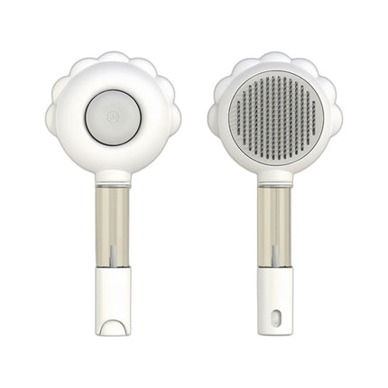 Self-Cleaning Pet Comb and Brush with Ergonomic Handle | Gentle Grooming Tool for Cats and Dogs