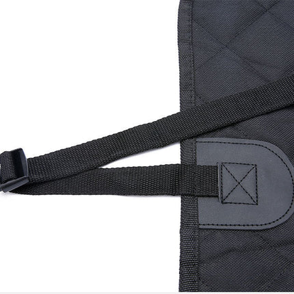 Dog Car Seat Cover with Waterproof Material & Anti-Skid Design | Visual Net Windows for Pet Comfort and Safety