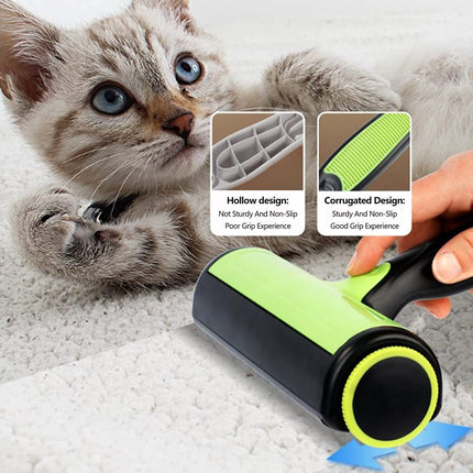 Sticky Lint Roller for Pet Hair Removal with Upgraded Adhesive | Effortless Cleaning for Clothes and Furniture