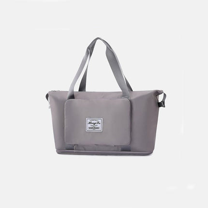 Large-Capacity Foldable Waterproof Travel Bag with Multiple Pockets | Versatile Travel Companion for Weekend Getaways