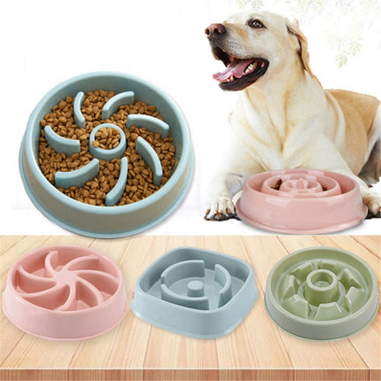 Anti-Choke Slow Feeder Bowl for Pets with Unique Design | Promotes Healthy Eating Pace to Prevent Choking and Obesity