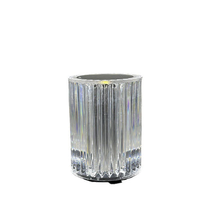 Faux Crystal LED Desk Lamp with RGB Lighting & Remote Control | Modern Touch Control for Customized Ambiance