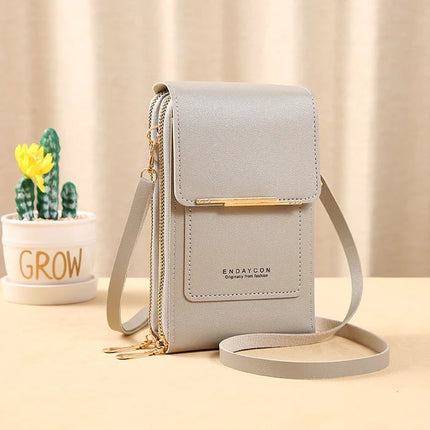 Crossbody Bag with Phone Wallet, Small Shoulder Bag with Touchscreen Phone Pocket – image 7